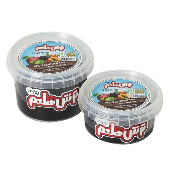 لواشک پیاله ای با کنسانتره آلبالو