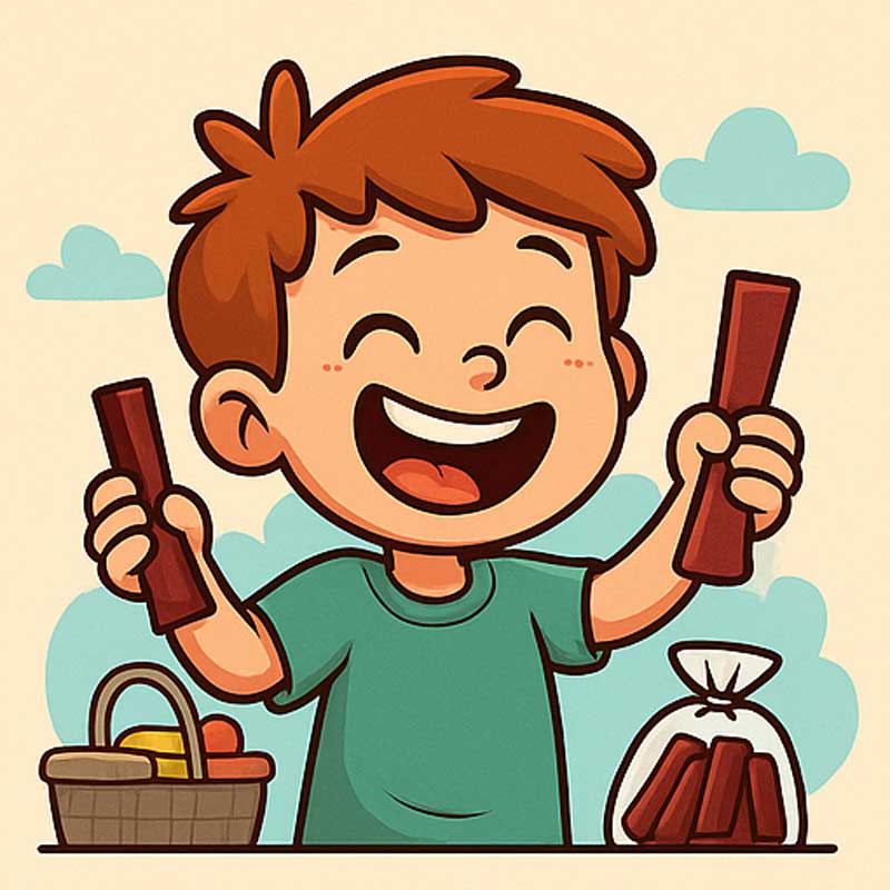 آیا لواشک برای کودکان مفید است؟ نکات مهم تغذیه‌ای